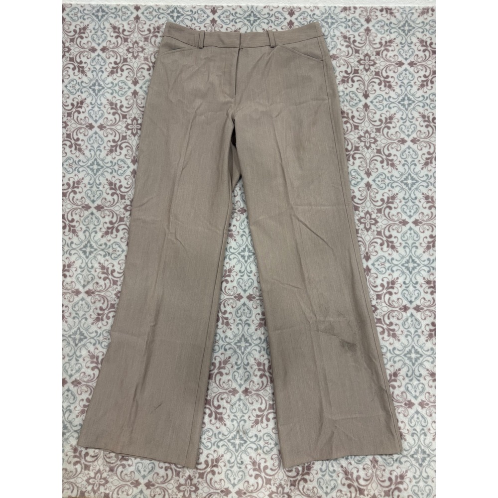 Worthington Petite Modern Fit Dress Pants Tan Beige Size 10P Trousers